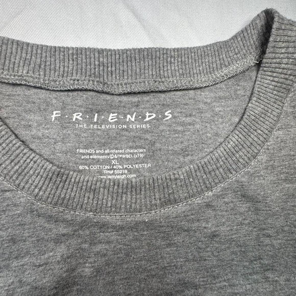 FRIENDS Central Perk Cafe Sleeveless gray tank top - Picture 3 of 6